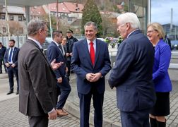 Hoher Besuch Bundespraesident Steinmeier War In Jena 16